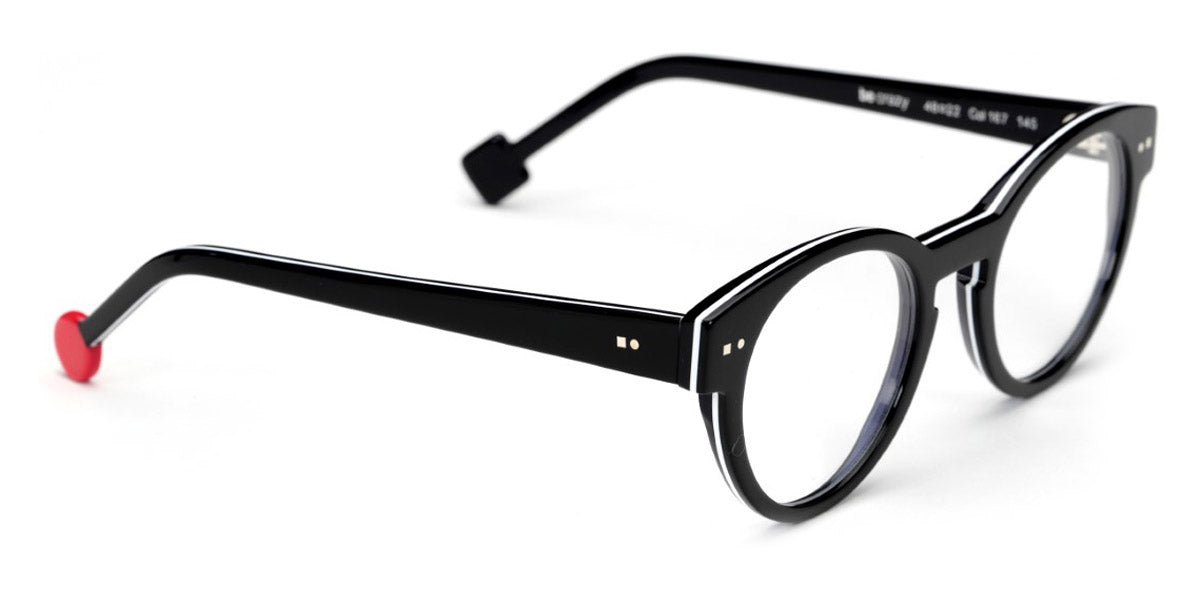 Sabine Be® Be Crazy SB Be Crazy 167 47 - Shiny Midnight Blue / White / Shiny Navy Blue Eyeglasses