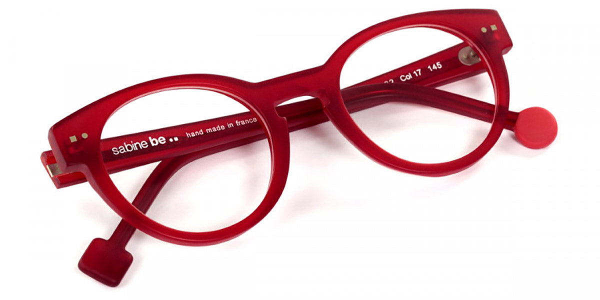Sabine Be® Be Crazy - Matte Translucent Red Eyeglasses