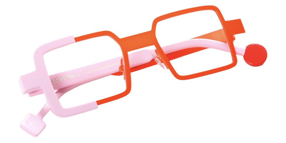 Sabine Be® Be Cubic be cubic 878 - 878 Orange Fluorescent Satin/Rose Pastel Shiny