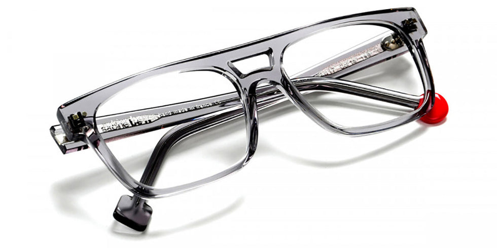 Sabine Be® Be Dandy - Shiny Translucent Gray Eyeglasses