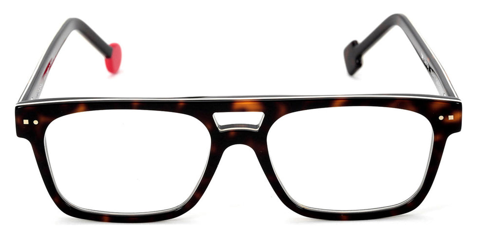 Sabine Be® Be Dandy - Shiny Dark Tortoise / White / Shiny Dark Tortoise Eyeglasses