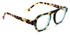 Sabine Be® Be Factory - Matte Tokyo Tortoise / Matte Turquoise Eyeglasses