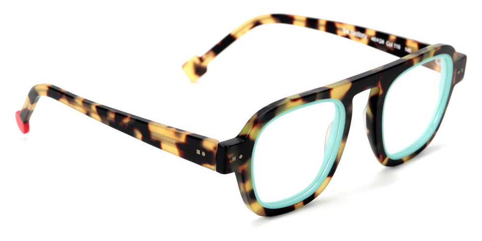 Sabine Be® Be Factory - Matte Tokyo Tortoise / Matte Turquoise Eyeglasses