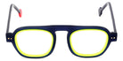 Sabine Be® Be Factory - Shiny Navy Blue / Shiny Neon Yellow Eyeglasses