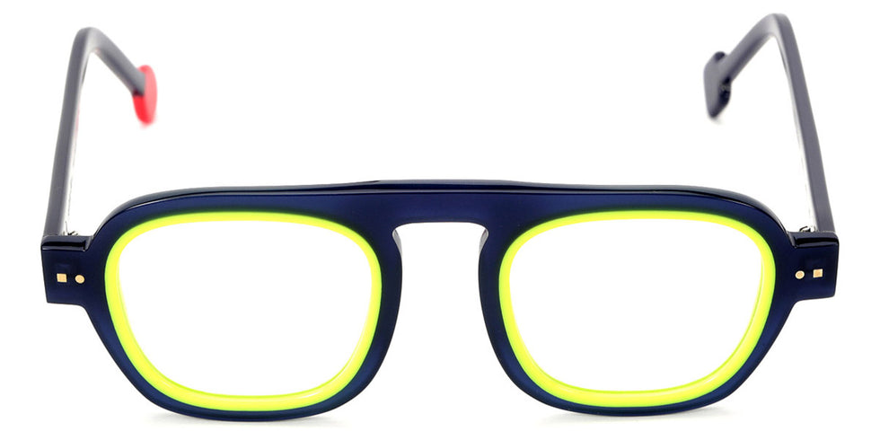 Sabine Be® Be Factory - Shiny Navy Blue / Shiny Neon Yellow Eyeglasses