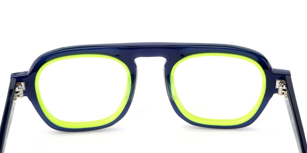 Sabine Be® Be Factory - Shiny Navy Blue / Shiny Neon Yellow Eyeglasses