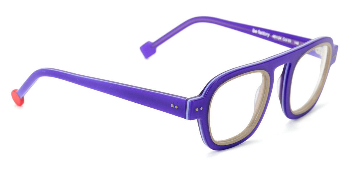 Sabine Be® Be Factory - Matte Purple / Matte Beige Eyeglasses