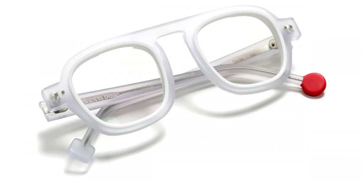 Sabine Be® Be Factory - Matte Crystal / Matte White Eyeglasses