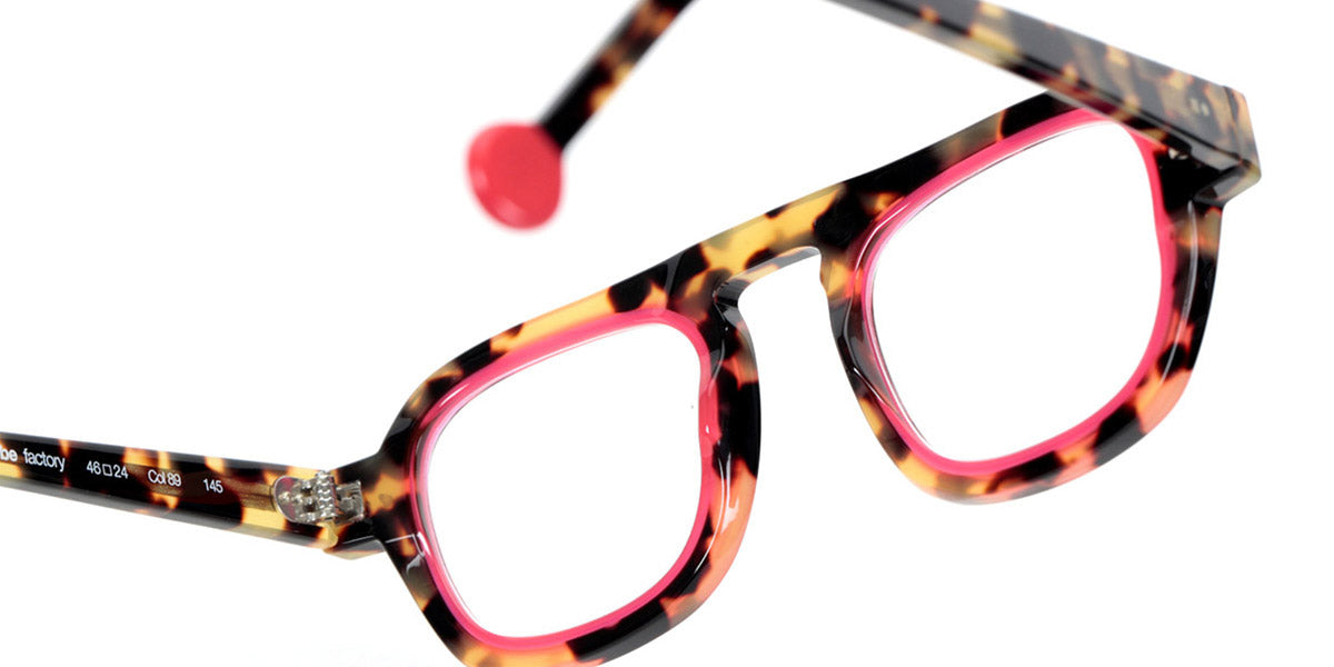 Sabine Be® Be Factory - Shiny Tokyo Tortoise / Shiny Neon Pink Eyeglasses
