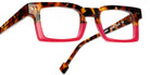 Sabine Be® Be Geek - Shiny Fawn Tortoise / Shiny Neon Pink Eyeglasses
