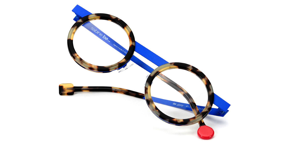 Sabine Be® Be Gipsy - Shiny Tokyo Tortoise / Satin Blue Klein Eyeglasses