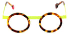 Sabine Be® Be Gipsy - Shiny Fauve Tortoise / Satin Neon Yellow Eyeglasses