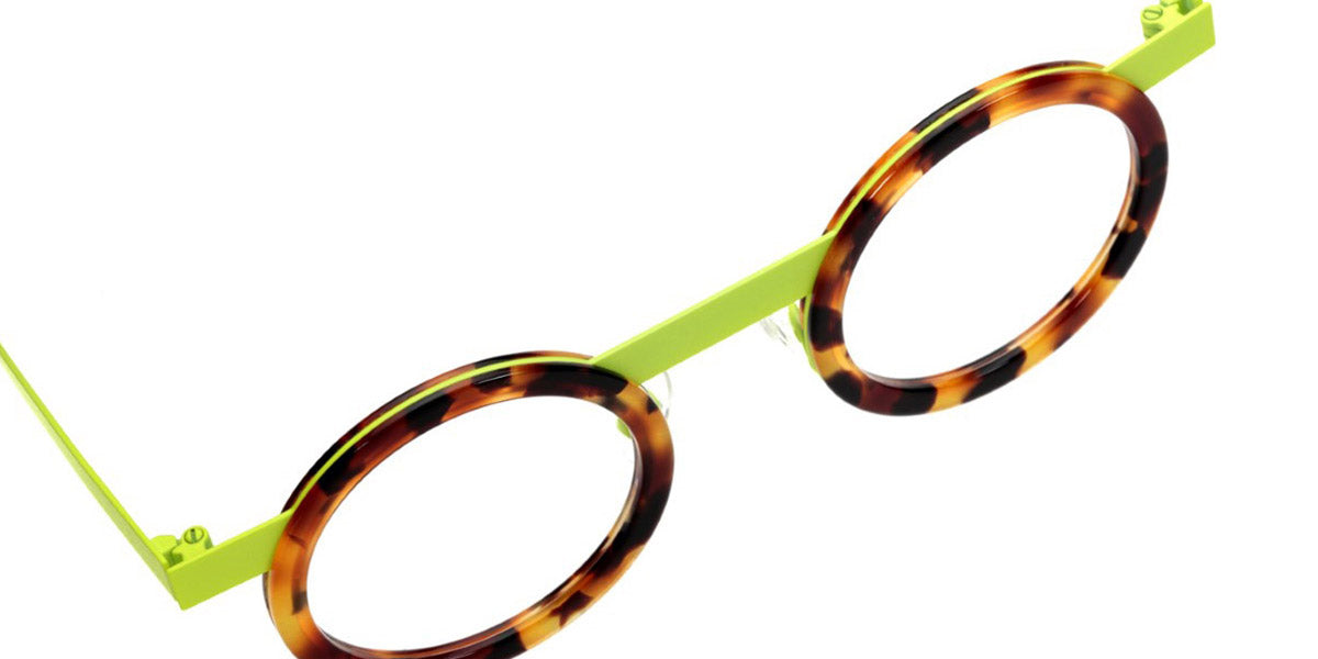Sabine Be® Be Gipsy - Shiny Fauve Tortoise / Satin Neon Yellow Eyeglasses