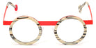 Sabine Be® Be Gipsy - Matte Vanilla Choco / Satin Neon Orange Eyeglasses
