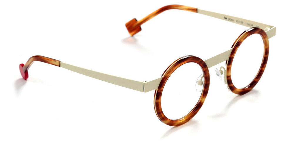 Sabine Be® Be Gipsy - Shiny Blonde Veined Tortoise / Satin Ivory Eyeglasses