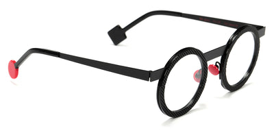 Sabine Be® Be Gipsy SB Be Gipsy black03 43 - Shiny Black Diamond Tips / Black Satin Eyeglasses