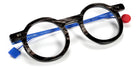 Sabine Be® Be Gipsy Horn SB Be Gipsy Horn 122 43 - Satin Blue Majorelle Eyeglasses