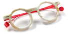 Sabine Be® Be Gipsy Horn SB Be Gipsy Horn 124 43 - Satin Neon Orange Eyeglasses