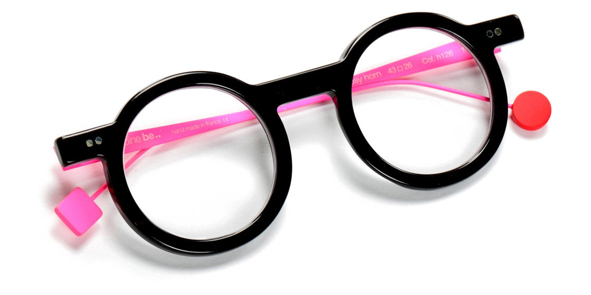 Sabine Be® Be Gipsy Horn SB Be Gipsy Horn 126 43 - Satin Neon Pink Eyeglasses