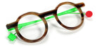 Sabine Be® Be Gipsy Horn SB Be Gipsy Horn 130 43 - Satin Neon Green Eyeglasses