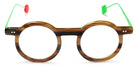 Sabine Be® Be Gipsy Horn SB Be Gipsy Horn 130 43 - Satin Neon Green Eyeglasses