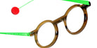 Sabine Be® Be Gipsy Horn SB Be Gipsy Horn 130 43 - Satin Neon Green Eyeglasses