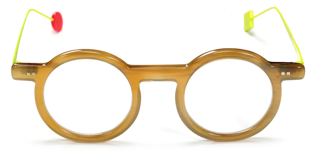 Sabine Be® Be Gipsy Horn SB Be Gipsy Horn 132 43 - Satin Neon Yellow Eyeglasses