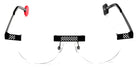 Sabine Be® Be Gipsy Pierced SB Be Gipsy Pierced 762 48 - Shiny Black Eyeglasses