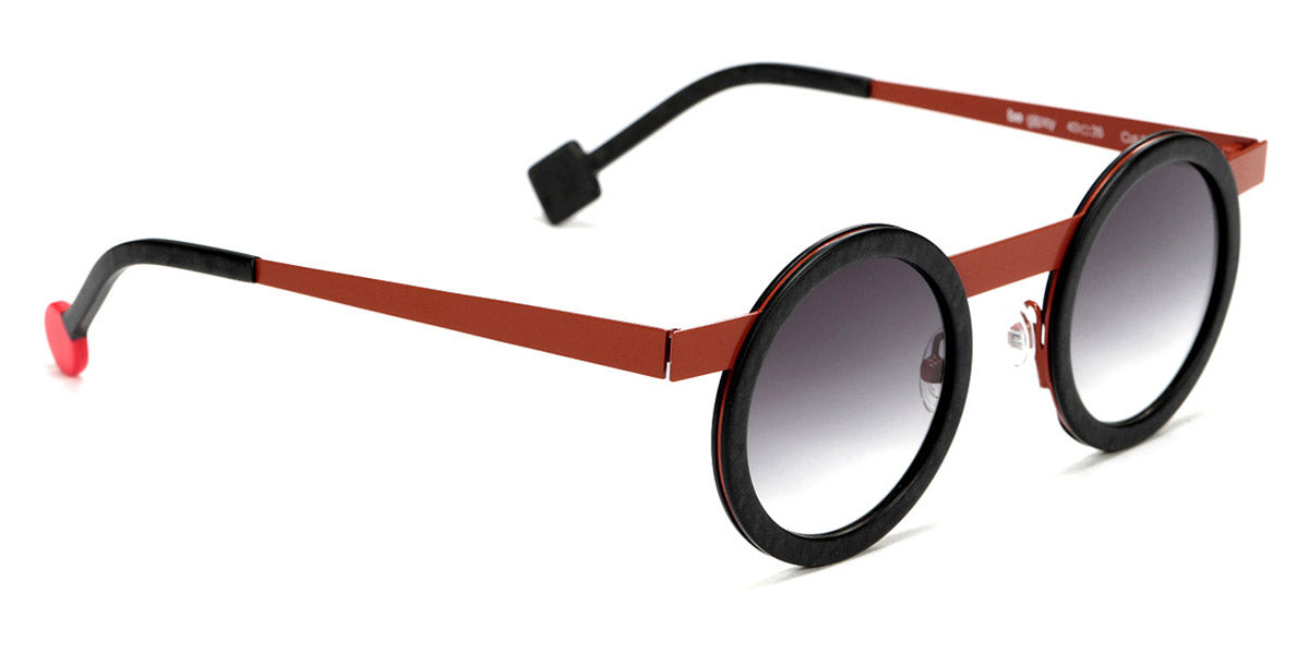Sabine Be® Be Gipsy Sun SB Be Gipsy Sun 512 43 - Matt Marbled Slate Gray / Shiny Camel Sunglasses