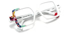 Sabine Be® Be Glossy SB Be Glossy 792 51 - Blanc Brillant / Color Painted Brillant Eyeglasses