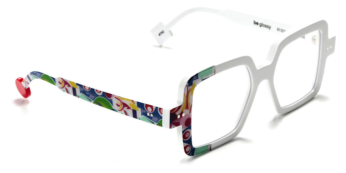 Sabine Be® Be Glossy SB Be Glossy 792 51 - Blanc Brillant / Color Painted Brillant Eyeglasses