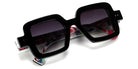 Sabine Be® Be Glossy Sun SB Be Glossy Sun 791 48 - Noir Brillant / Intérieur Painted Brillant Sunglasses