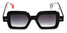 Sabine Be® Be Glossy Sun SB Be Glossy Sun 791 48 - Noir Brillant / Intérieur Painted Brillant Sunglasses
