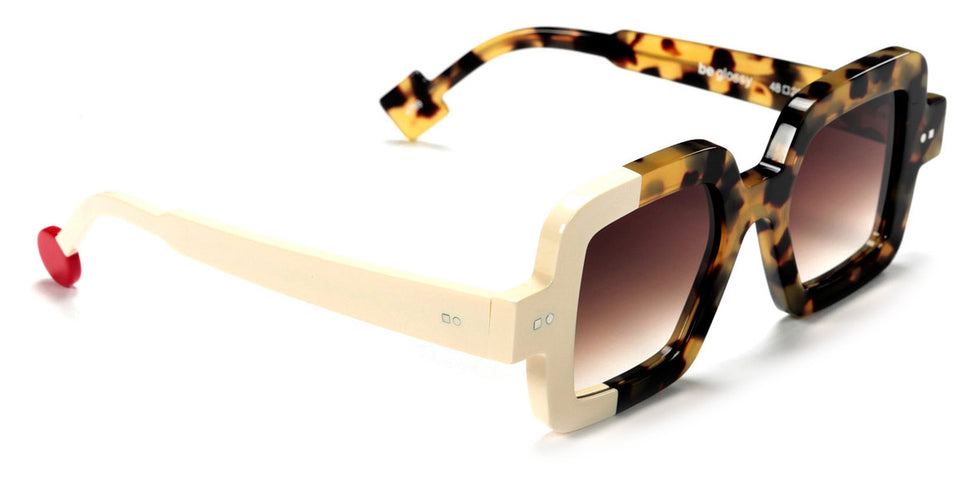 Sabine Be® Be Glossy Sun SB Be Glossy Sun 799 48 - Écaille Tokyo Brillant / Ivoire Brillant Sunglasses