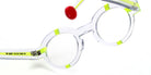 Sabine Be® Be Groom SB Be Groom 362 43 - Shiny Crystal / Shiny Neon Yellow Eyeglasses
