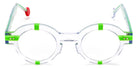 Sabine Be® Be Groom SB Be Groom 369 43 - Shiny Crystal / Shiny Neon Green Eyeglasses