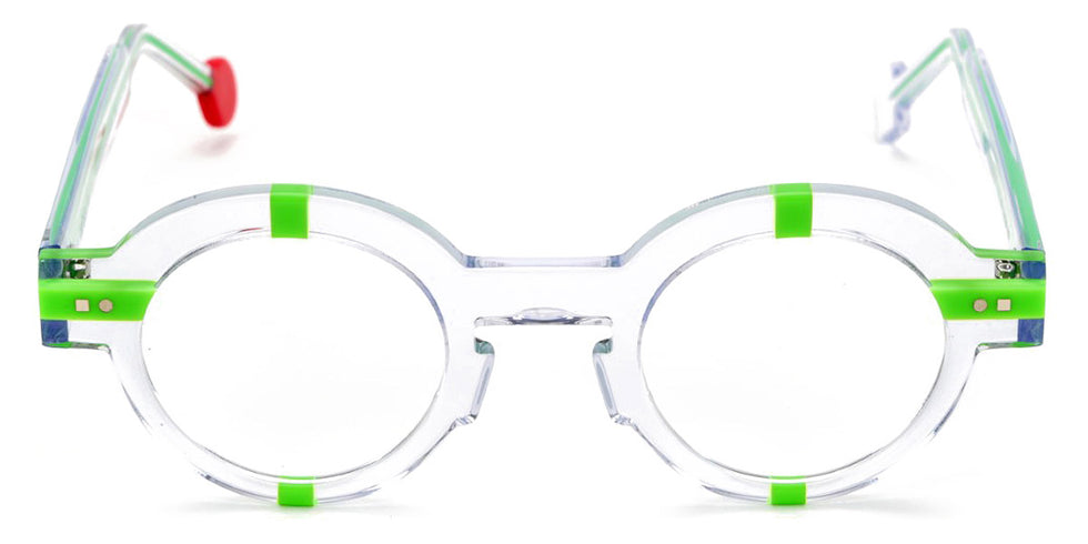 Sabine Be® Be Groom SB Be Groom 369 43 - Shiny Crystal / Shiny Neon Green Eyeglasses
