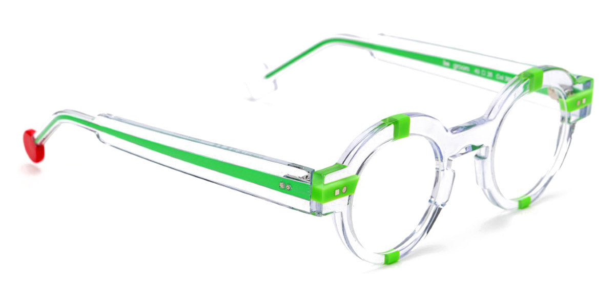 Sabine Be® Be Groom SB Be Groom 369 43 - Shiny Crystal / Shiny Neon Green Eyeglasses