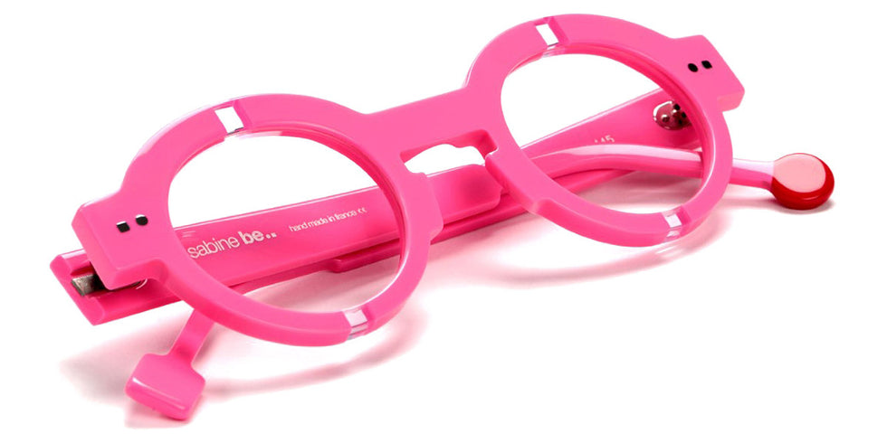Sabine Be® Be Groom SB Be Groom 395 43 - Shiny Neon Pink / Shining Crystal Eyeglasses