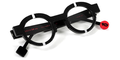 Sabine Be® Be Groom SB Be Groom black10 43 - Shiny Black Diamond Tips / Shiny Crystal Eyeglasses