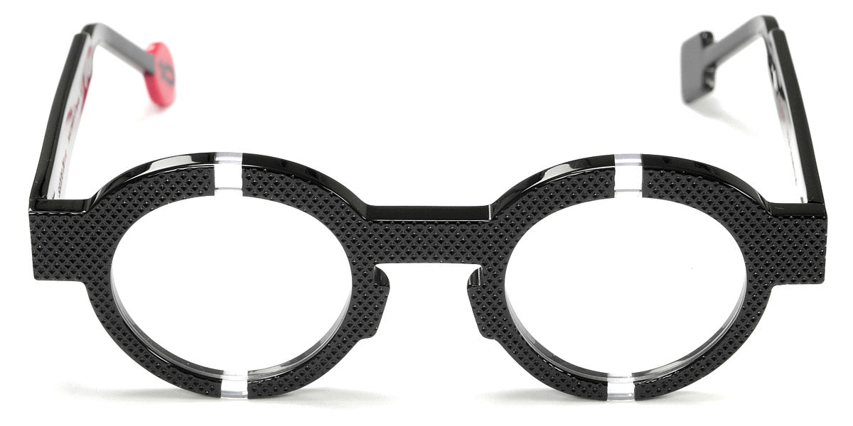 Sabine Be® Be Groom SB Be Groom black10 43 - Shiny Black Diamond Tips / Shiny Crystal Eyeglasses
