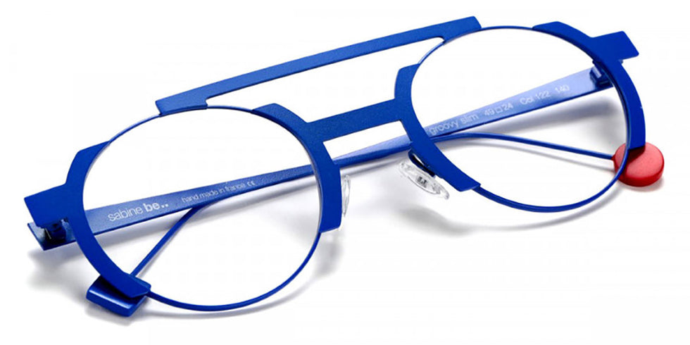 Sabine Be® Be Groovy Slim - Satin Blue Klein Eyeglasses