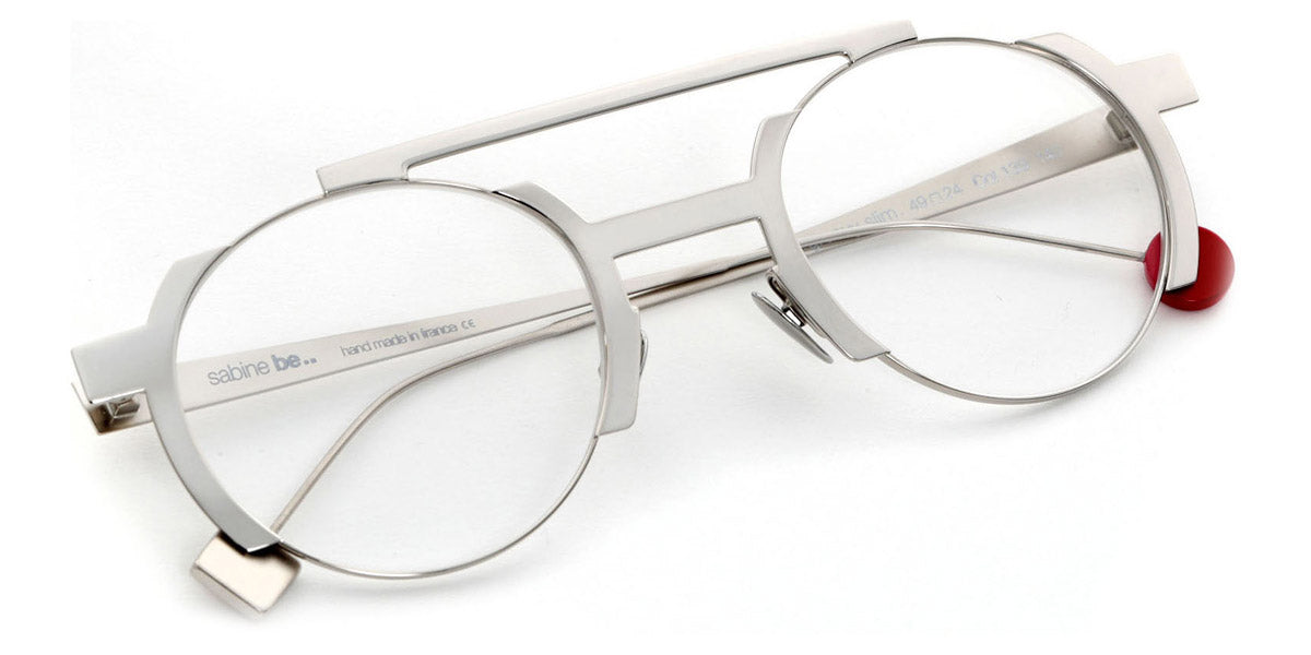 Sabine Be® Be Groovy Slim SB Be Groovy Slim 139 49 - Polished Palladium Eyeglasses