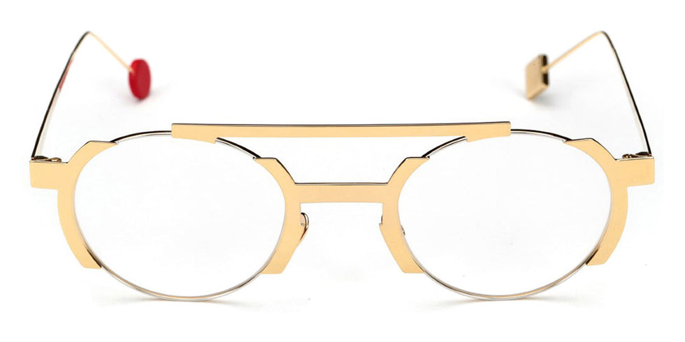 Sabine Be® Be Groovy Slim - Polished Pale Gold / Polished Palladium Eyeglasses