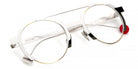 Sabine Be® Be Groovy Slim - Polished Palladium / Polished Pale Gold Eyeglasses