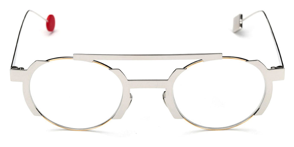 Sabine Be® Be Groovy Slim - Polished Palladium / Polished Pale Gold Eyeglasses