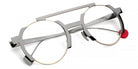 Sabine Be® Be Groovy Slim - Polished Ruthenium / Polished Rose Gold Eyeglasses