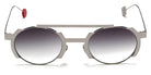 Sabine Be® Be Groovy Slim Sun SB Be Groovy Slim Sun 138 49 - Polished Ruthenium Sunglasses