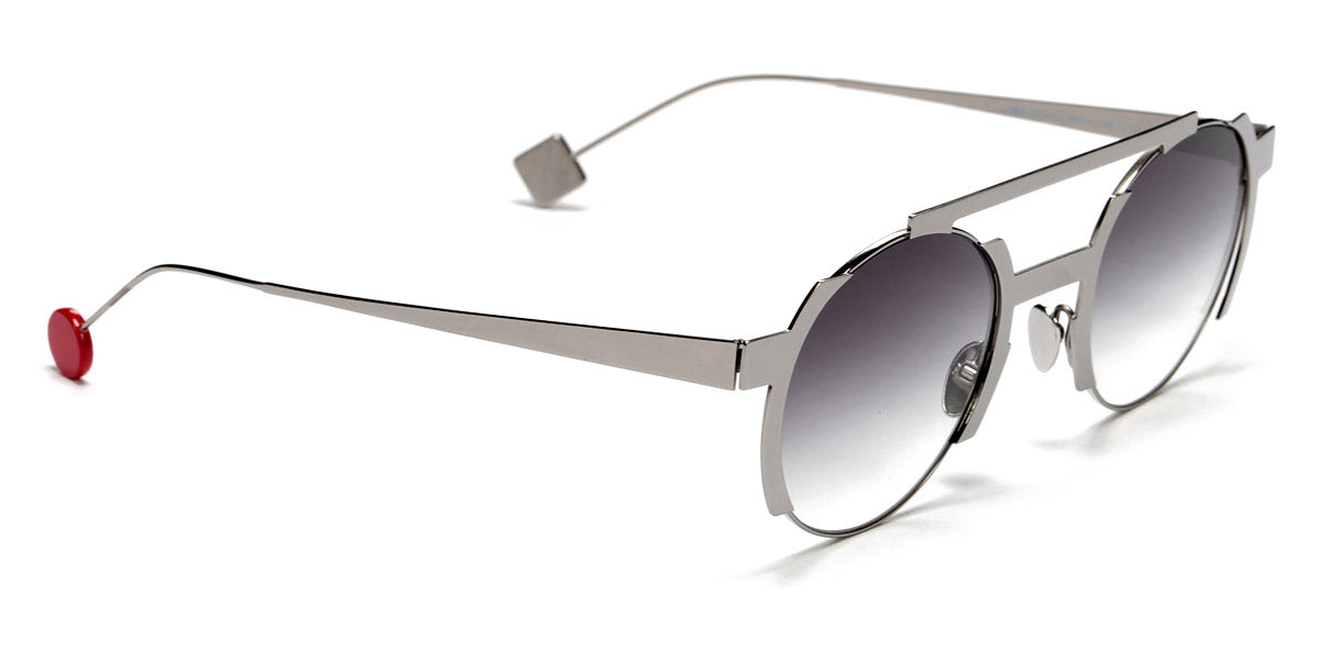 Sabine Be® Be Groovy Slim Sun SB Be Groovy Slim Sun 138 49 - Polished Ruthenium Sunglasses