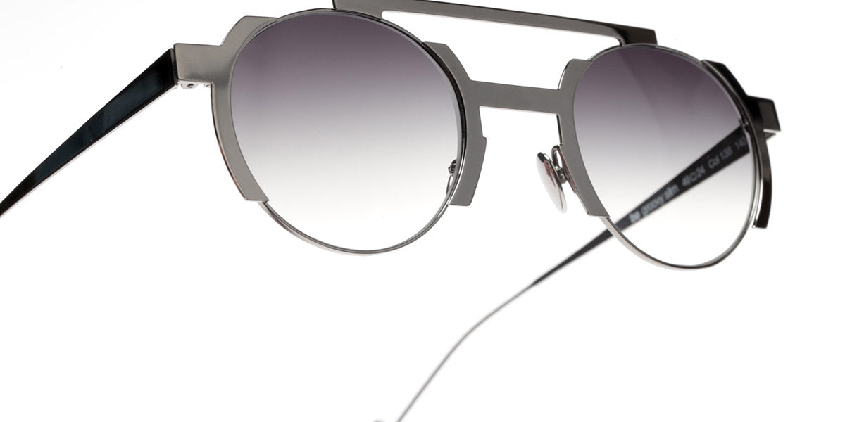 Sabine Be® Be Groovy Slim Sun SB Be Groovy Slim Sun 138 49 - Polished Ruthenium Sunglasses